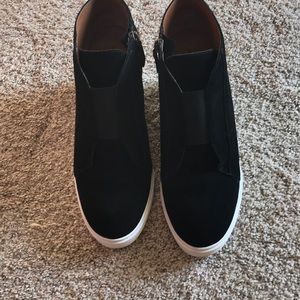 Suede Linea Paolo wedges